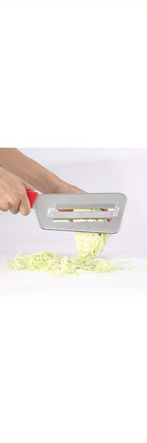 1 pc     manual kitchen slicer with   steel blades and black     making sauerkraut and coleslaw details 3