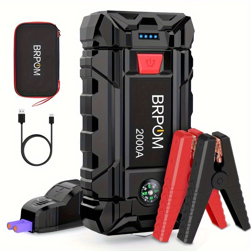 

Brpom Car , 2000a 21800mah 12v Car Box Charger Portable Bag (up To 8.0l Or 6.5l Diesel Engines)