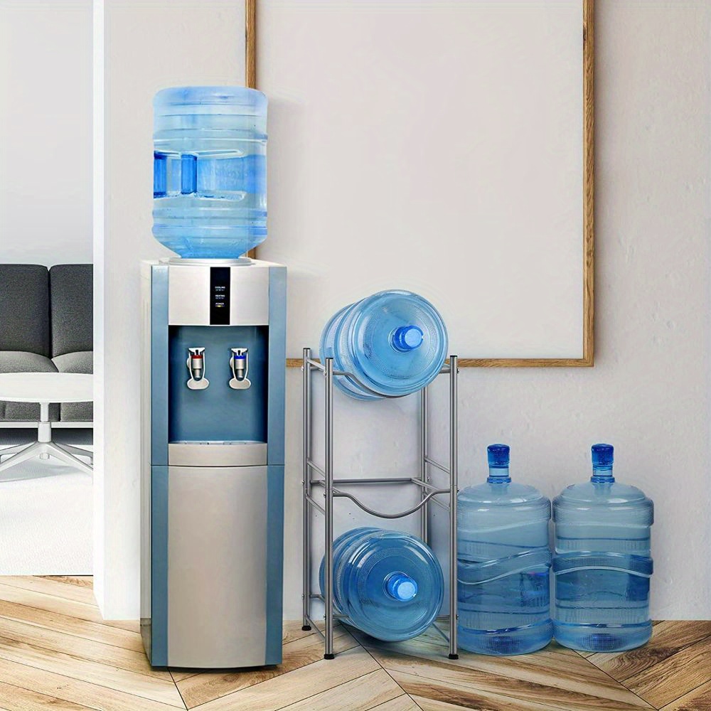 Gallon Water Bottle Holder Water Cooler Jug Rack for Bottles Heavy  Duty, Standing Shelf