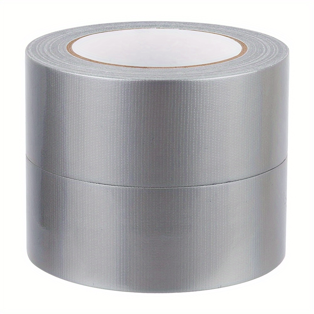 

Heavy Duty Silvery Duct Tape - 10 Mil Thickness, 1.96" X 393.7" - Multipurpose Repair Tape For Auto, Restaurant, Hotel - Adhesive Tape