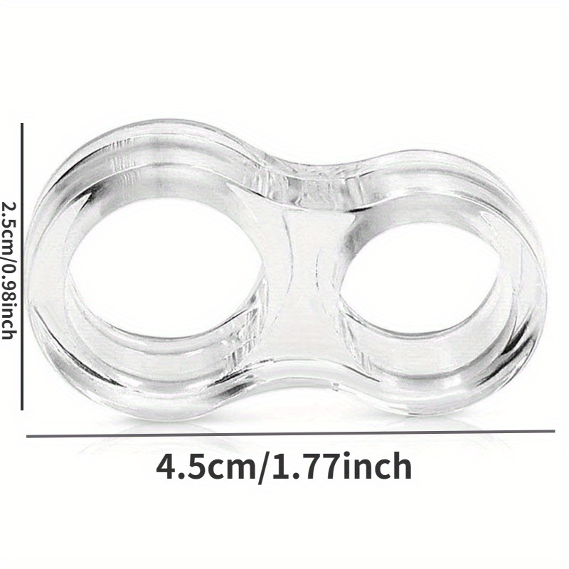 2pcs Shock Absorbing Silicone Door Stop Rings