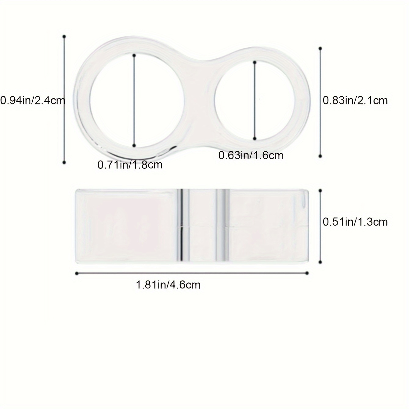 5pcs Silicone Door Stopper Rings - Shock-Absorbing Rubber Wall Protectors, Quiet Handle Bumpers for Home And Office Use