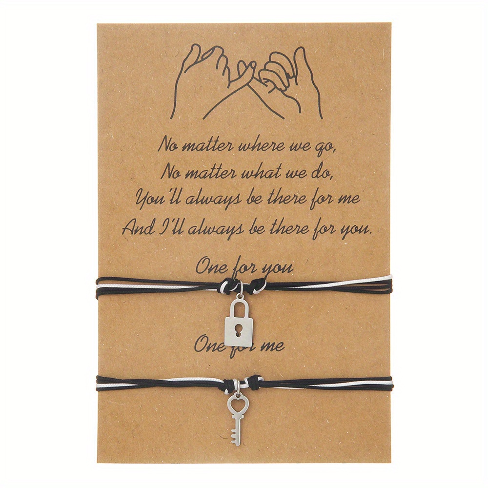

European And 2 Female Bracelet Couple Bracelet Female