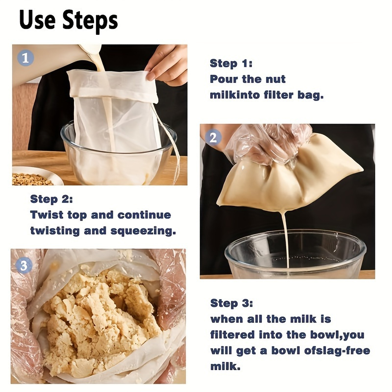 reusable           and nut   bag     for       and straining     and     details 7