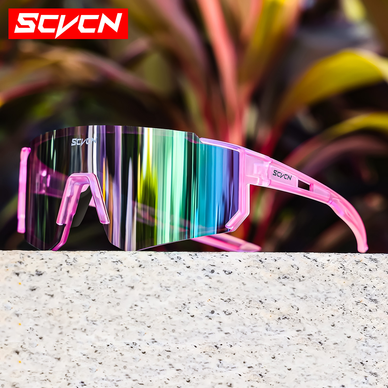 

Scvcn New Bicycle Cycling Glasses Men Women Bike Glasses Outdoor Sports Glasses Cycling Eyewear Mtb Mountain Bike Cycling Glasses Driving Fishing Running Golf Eyewear