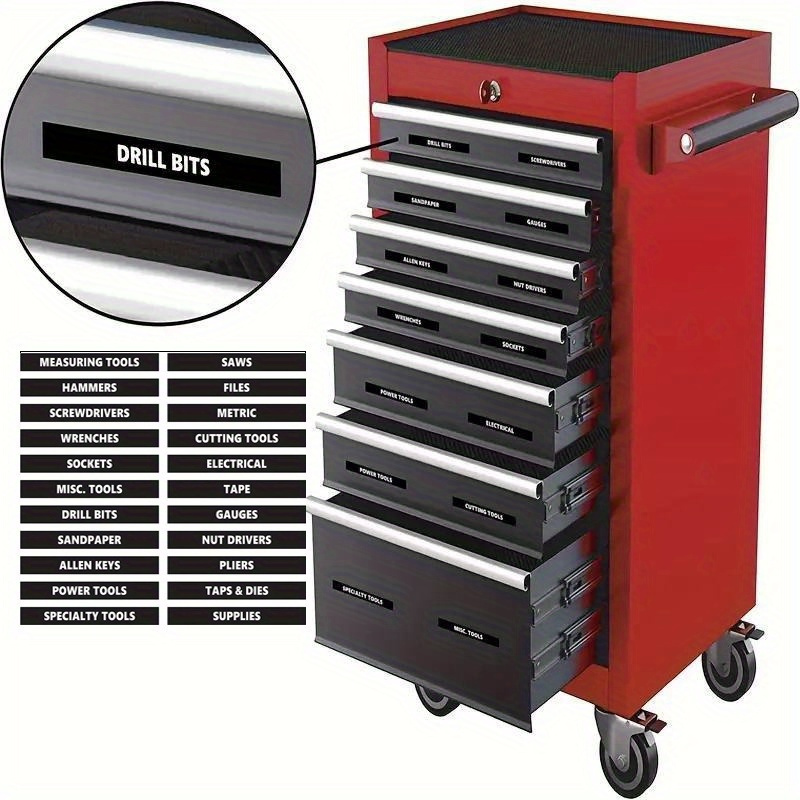 44 delars verktygslåda organisatörset hållbara förvarings - Temu Sweden