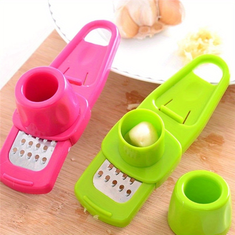 1  functional ginger garlic grater manual kitchen tool for grinding slicing and shredding ideal for cooking and baking details 1