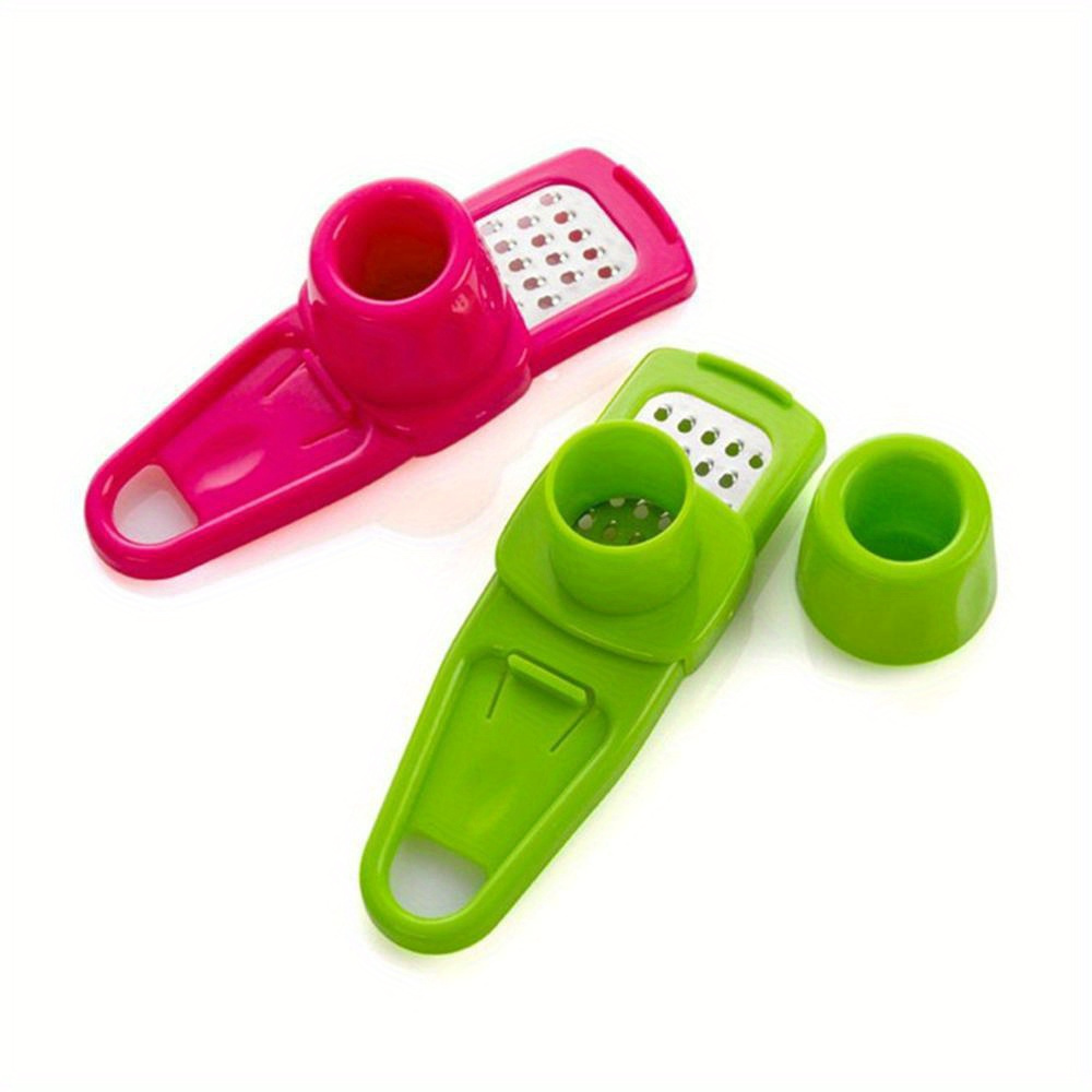 1  functional ginger garlic grater manual kitchen tool for grinding slicing and shredding ideal for cooking and baking details 4