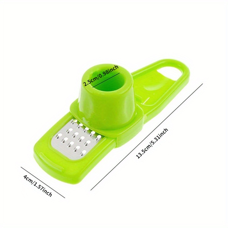 1  functional ginger garlic grater manual kitchen tool for grinding slicing and shredding ideal for cooking and baking details 5