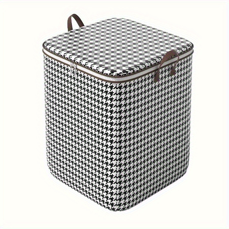 

1pc 180l Large Storage Bag - Non-woven Dustproof Organizer With Zipper For , Blanket, Clothing - Thickened Portable Container