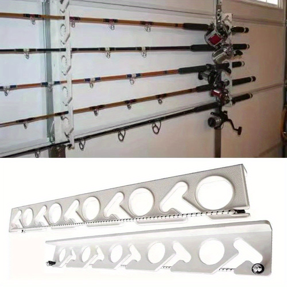fishing rod rack storage pole holder overhead ceiling wall - Temu Republic  of Korea