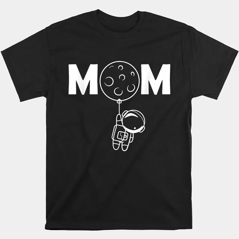 

Mom Space Theme Printed Men's Pure Cotton T-shirt