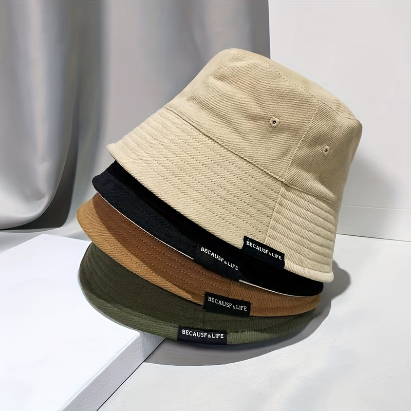 

Fashionable And Comfortable, Lightweight Hat: , Double-sided, Solid Color - Companion