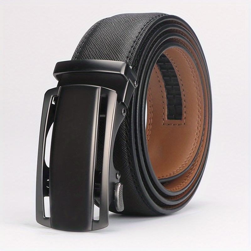 Hermes Black And Gold Buckle Belt VEESDO 1pc Men's Belt, Slide Ratchet Belt With Premium Leather, Hermes Black And Gold Buckle Belt VEESDO 1pc Men's Belt, Slide Ratchet Belt With Premium Leather,