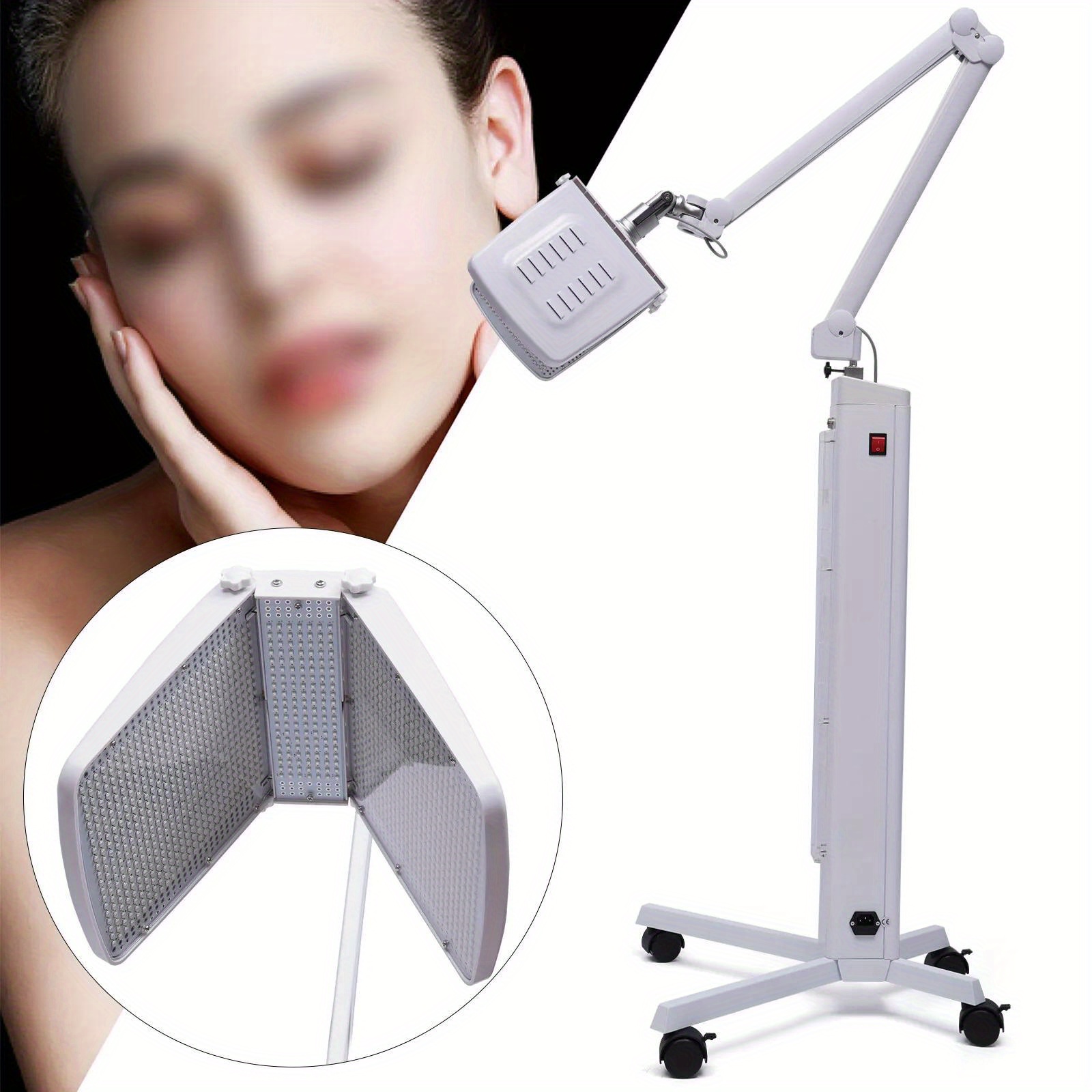 

Professional 7 Color Led Facial Photon Light Therapy Pdt Lamp Beauty Skin Device