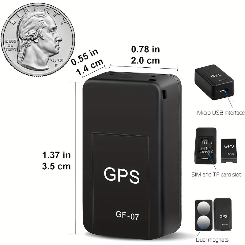 gps locator magnetic mini gps real time vehicle locator magnetic box long standby gsm sim gps locator suitable for vehicle truck family and tracking not included sim card and memory card christmas festival new years gift details 1