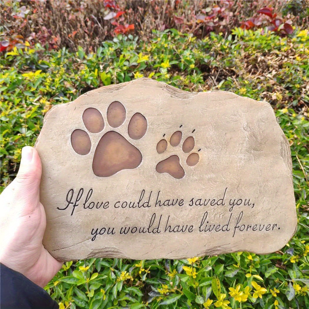 

Pet Stone Grave For Dog Or Cat, Pet Dog Stone For Or , Pet Dog Loss ( Stone)