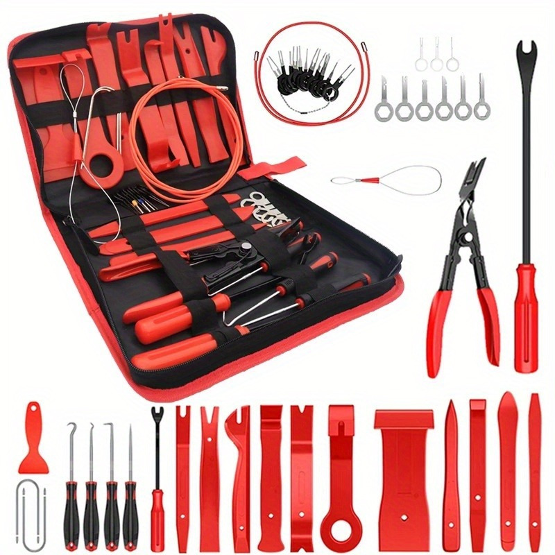 

Auto Interior Disassembly Kit Car Plastic Trim Removal Tool Car Clips Puller Diy Panel Tools For Auto Trim Puller Set