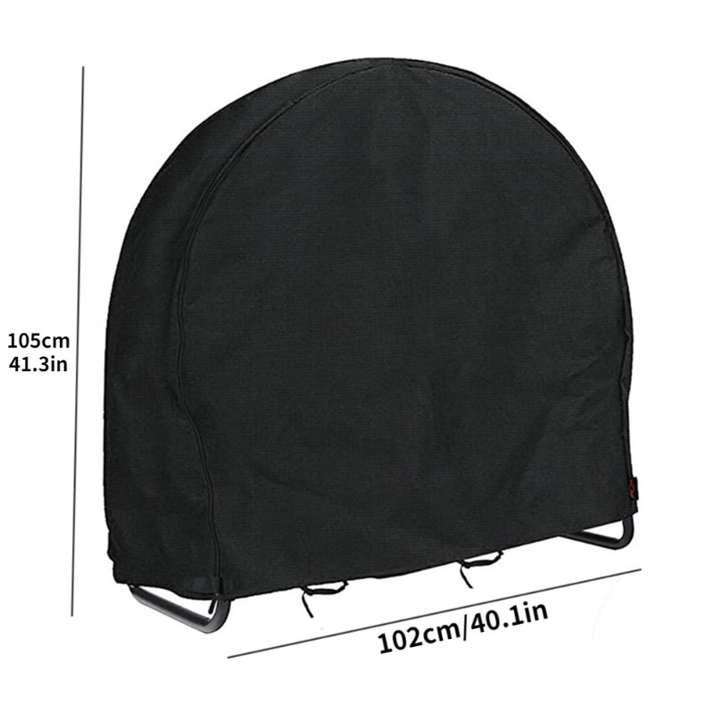 round firewood log hoop cover weather resistant zippered - Temu