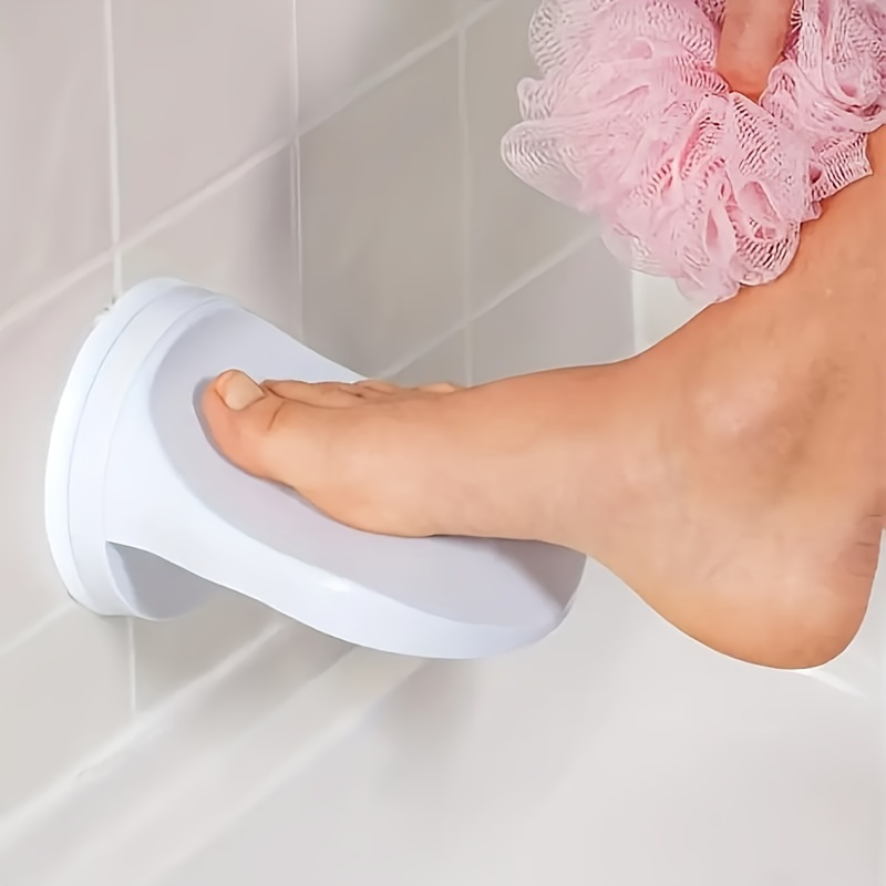 1pc suction cup   rest pad detachable   bath mat for shower safety non slip bathroom accessory with strong     for shaving skincare bath mats for bathroom   durable material 1