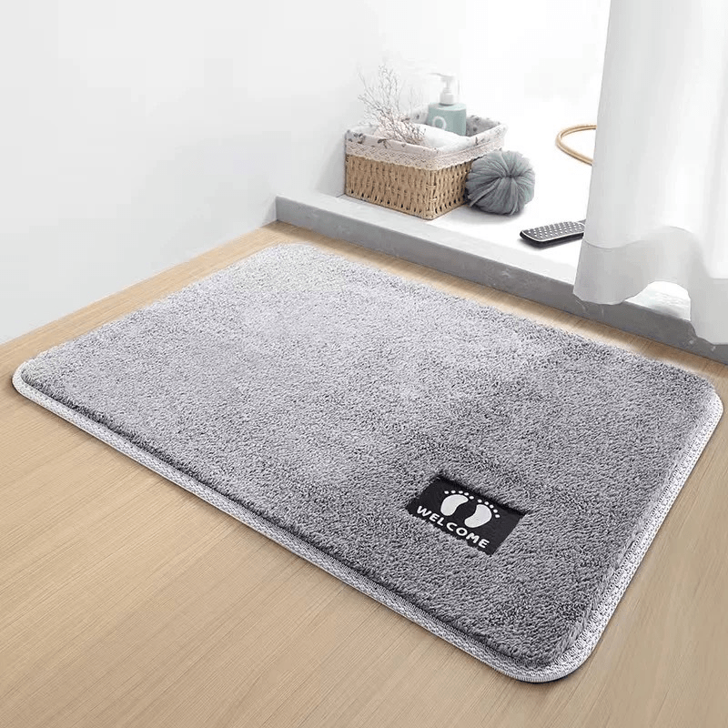 

Ultra-absorbent Microfiber Dog Mat - Non-slip, Machine Washable, Quick-drying, And Stain-resistant Entrance Rug For Small To Large Breeds - Perfect For Pet Owners