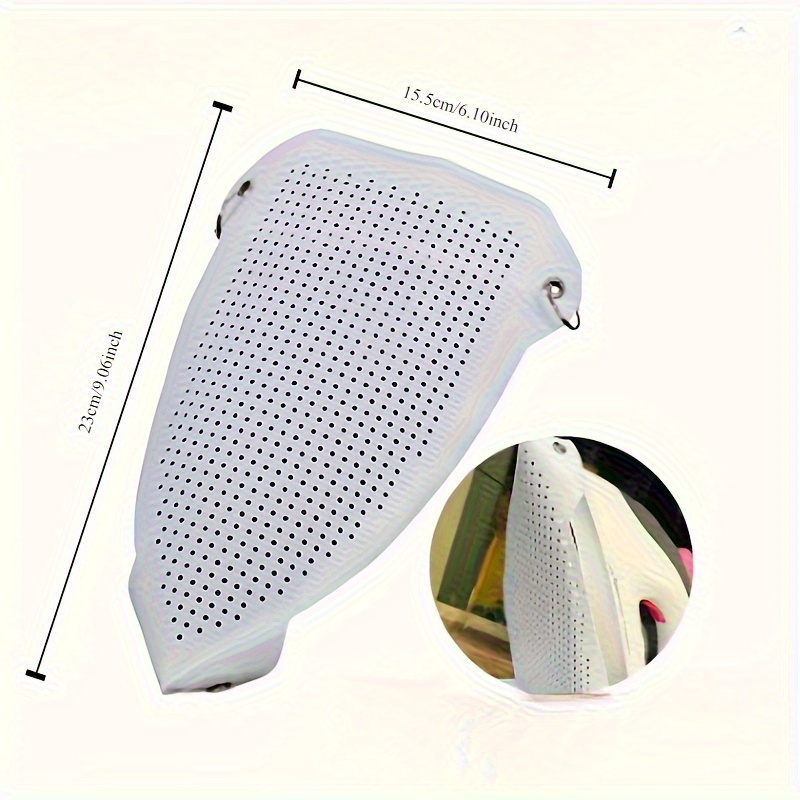 Housse Protectrice Pour Semelle De Fer à Repasser - Anti-brûlure Et Anti-rayure - Tissu Et Métal - Ajustement élastique