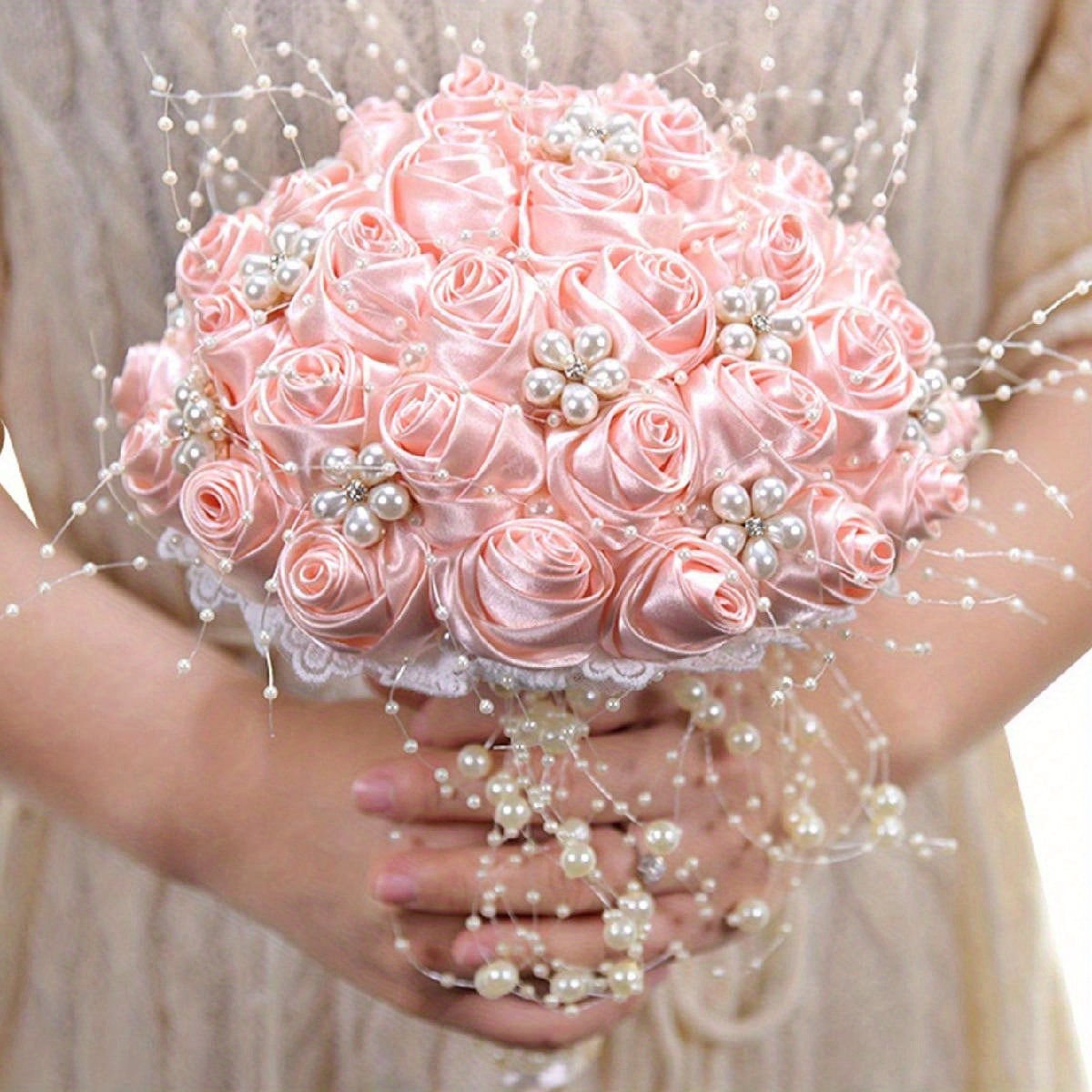 

1pc Bridal Brooch Holding Bouquet For Quinceanera Bridal Bouquet And ,