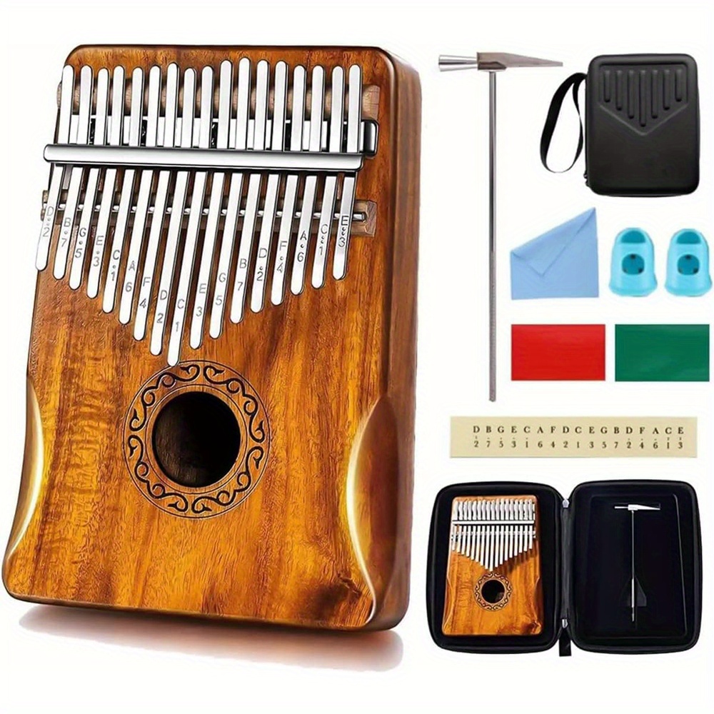 

17 -in , Portable Mbira For Adult Wood