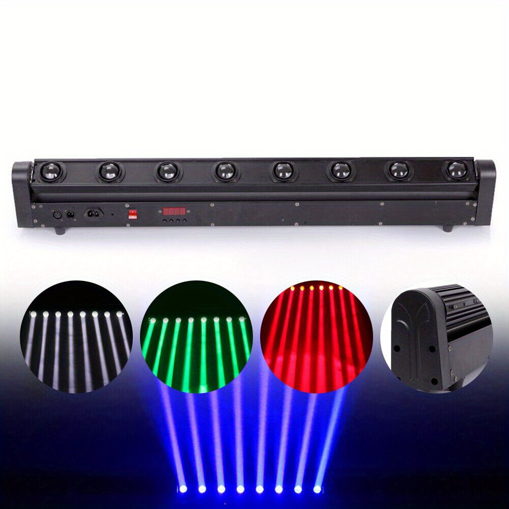 

Rgbw Led Bar Moving Dmx 512 Dj 8x10w