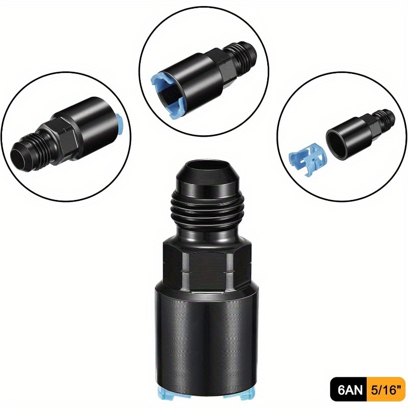 74484 Lang 5/16'' Quick Disconnect Hose Assembly With Quick Coupler Plug Chrysler Ford
