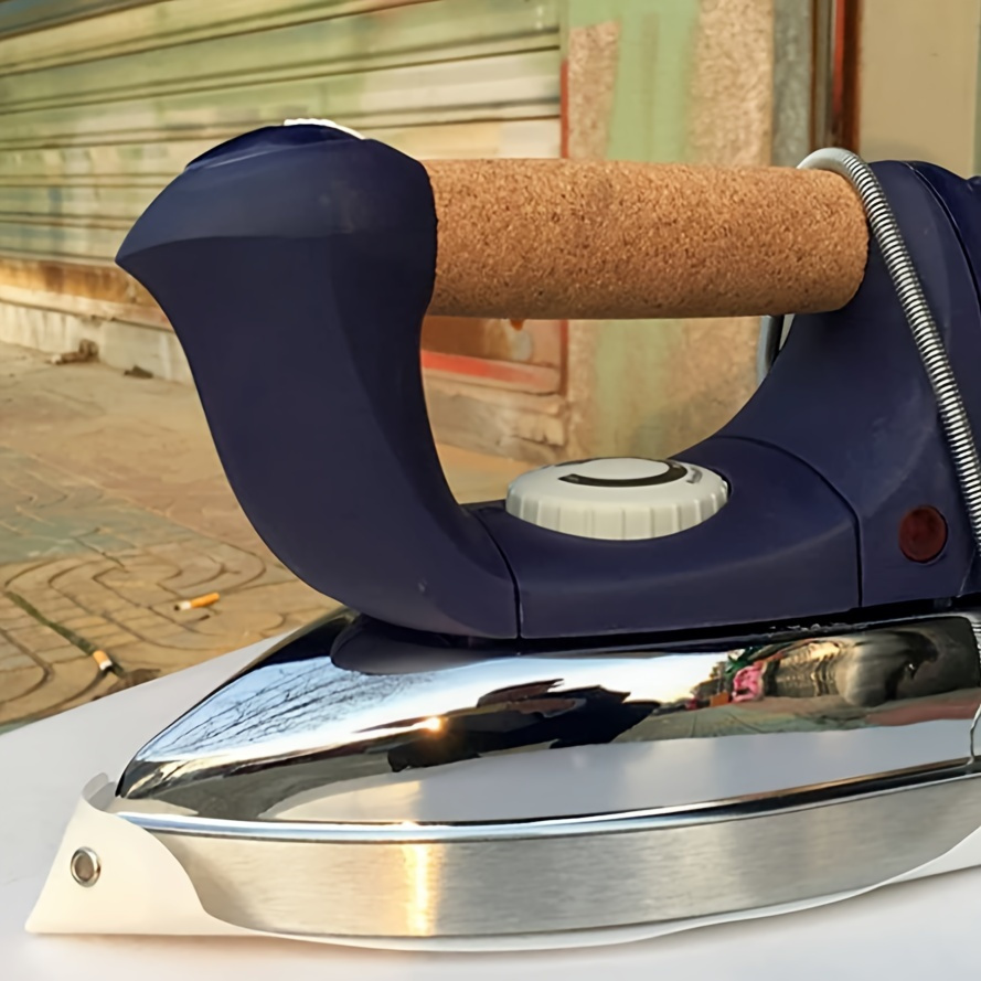 1pc Premium PE Iron Shoe Cover - Heat Resistant Teflon Iron Plate Protector, Thermal Shield for Electric Iron, Durable Cloth Fabric, Essential for Apartment and Home Use