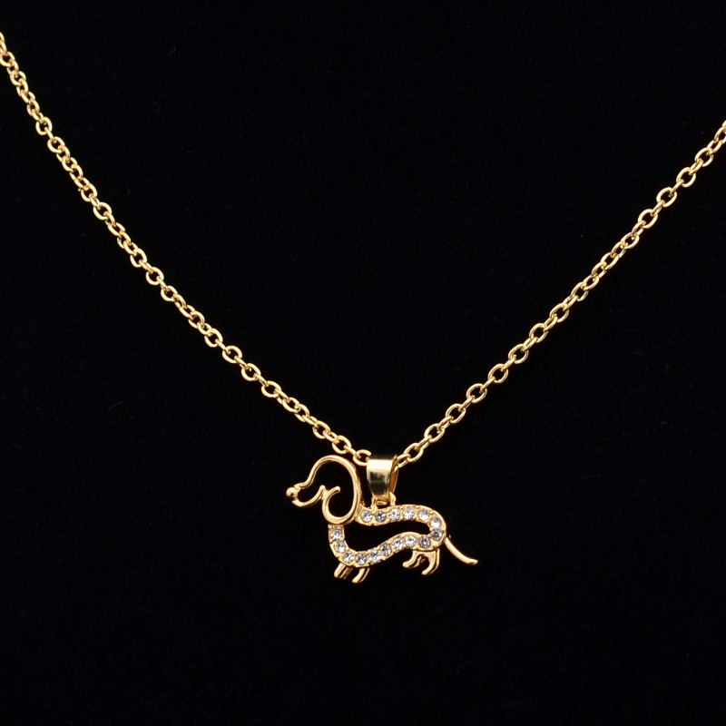 TEMU A Trendy And Stylish Dog Necklace With , Perfect For Any Occasion, A Delicate Necklace For Parties And Christmas Gifts.