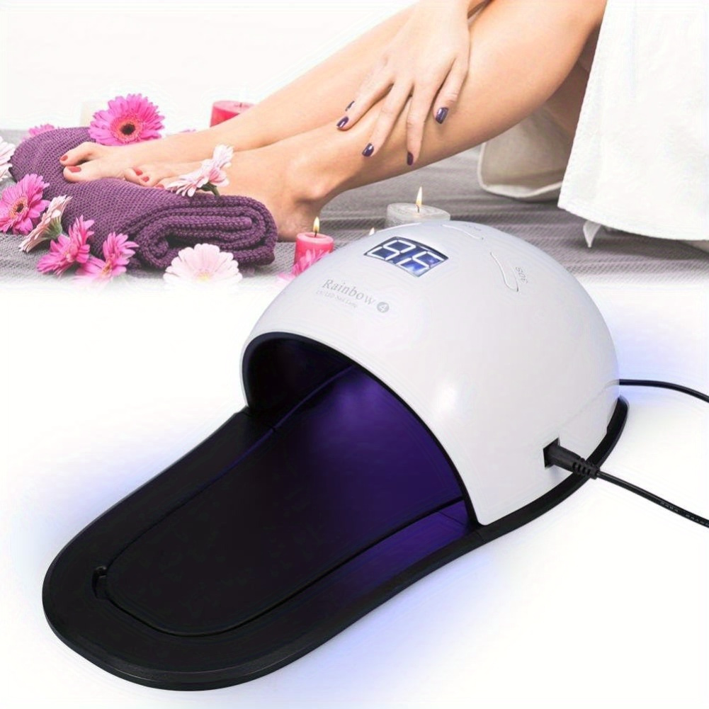 

Uv Led Nail Dryer Lamp, Manicure Pedicure Tools With Smart Sensor & 3 Modes Time Setting For Nail Gel Polish Curing