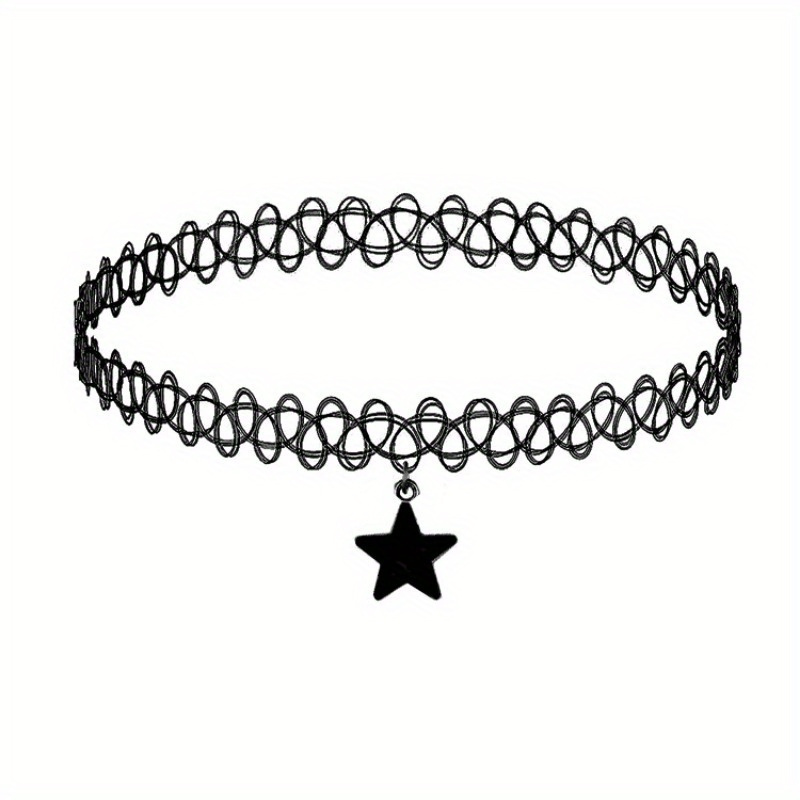 TEMU Elegant And Fashionable 5 Pointed Star Necklace Party Commemorative Versatile Exquisite Necklace Christmas Gift