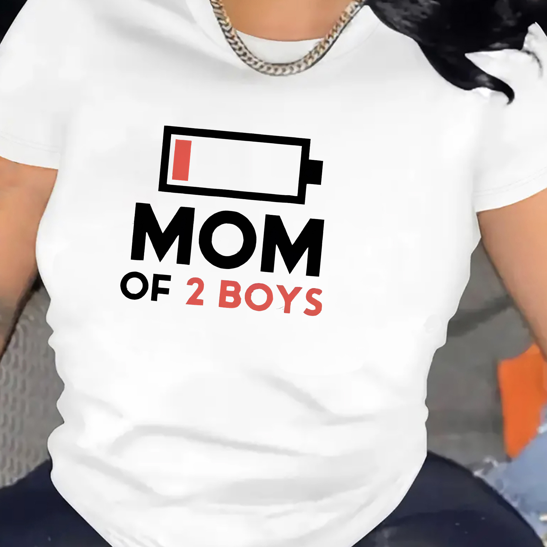 

Graphic Print Crew Neck T-shirt, Casual Short Sleeve T-shirt For Spring & Summer, Women's Clothing