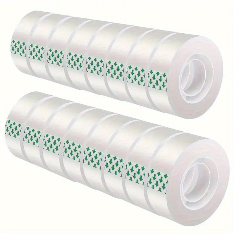 

Festive Transparent Tape Roll - Ideal For Diy Gift Wrapping, School And Office Packaging, And Holiday Crafts