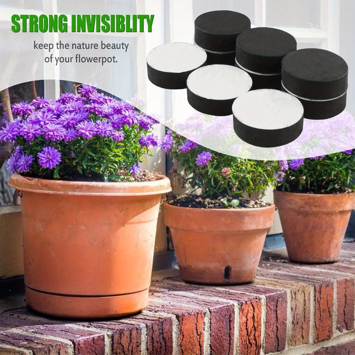 planter with trellis Garvee 4Pcs Plastic Plant Box with Metal Trellis