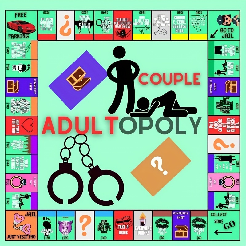 couple adult topoly board game fun and intimate game for couples enhances bonding no power required perfect for christmas gift