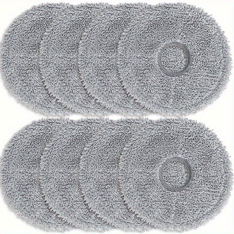 Lot De 8 Chiffons Nettoyage Pour Robot Aspirateur Xiaomi X10+/X20+ & Dreame - Neuf
