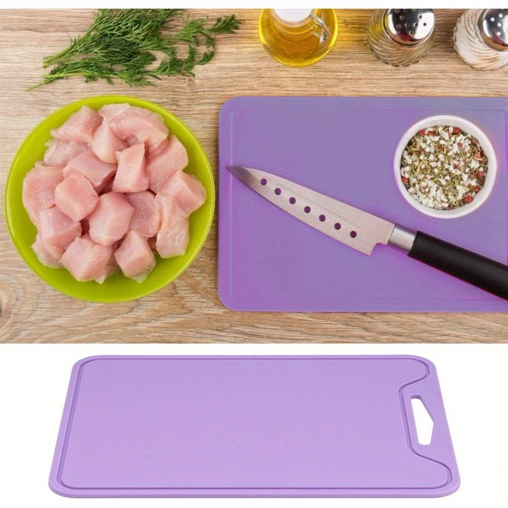 TEMU Silicone Cutting Boards For Kitchen, Food Grade Silicone Flexible Cutting Board Flexible Plastic Cutting Board Mats For Home Kitchen Use
