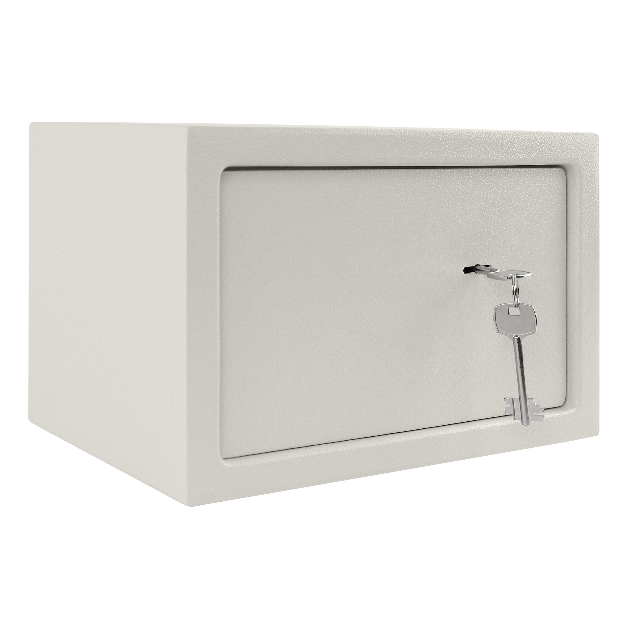 TEMU de meuble verrouillable avec double serrure à double pince, porte en acier et 2 clés pour caravane, hôtel, armoires de bureau (L/XL)