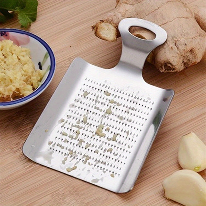 versatile stainless steel garlic ginger grinder   kitchen and restaurant use details 1