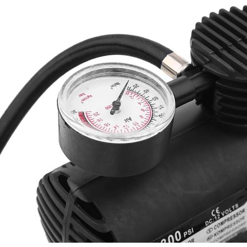 1pc mini air compressor pump 300 psi portable electric tire inflator for car bicycle basketball 12 volt auto powered no battery required multiple tools air pump for car tires