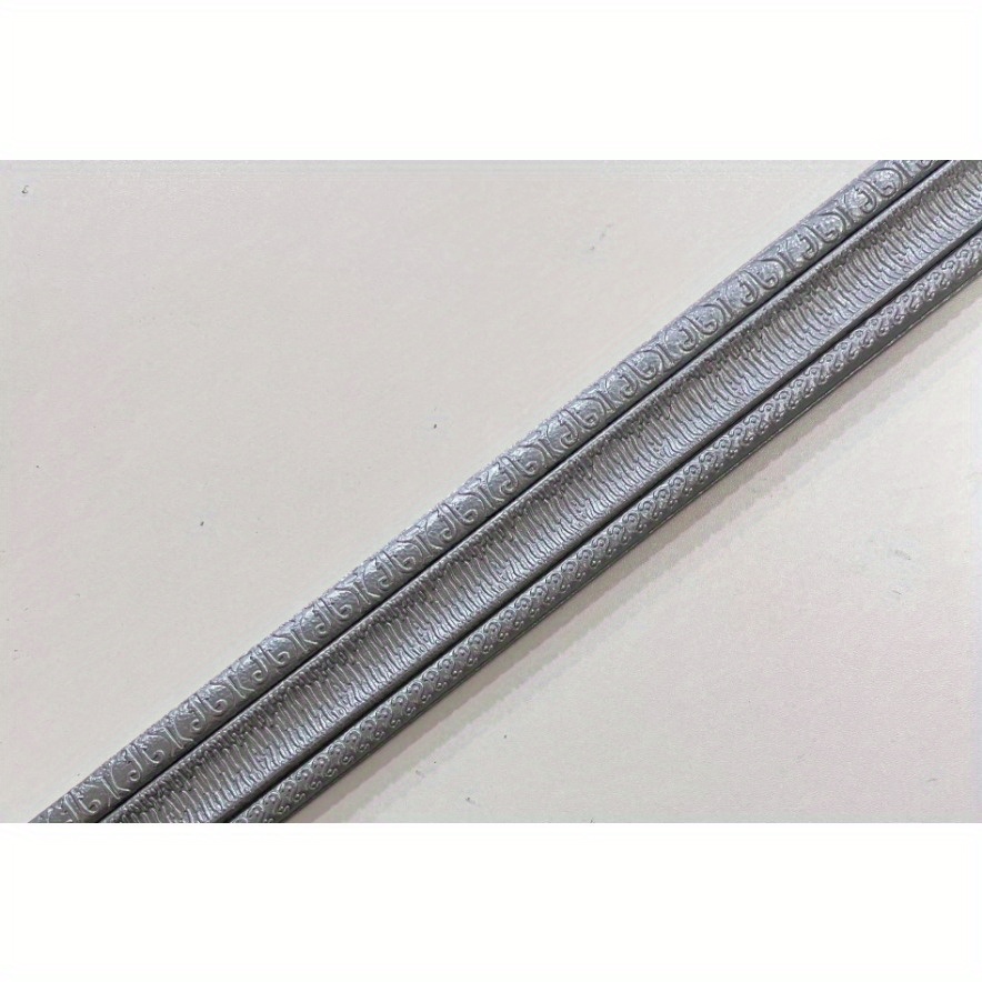 Image of 1pc 3d Pattern Sticker Wall Skirting Border Self Adhesive Household For Background Sticker 3d