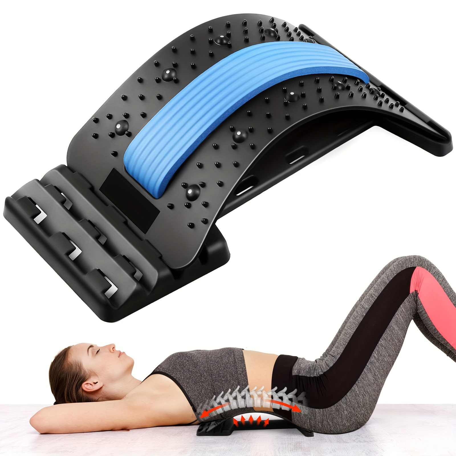 Yoga-Rad Mit 10 Mm Polsterung – Für Rücken-Dehnung, Schmerzlinderung & Tieferes Yoga – 30,5 Cm Durchmesser
