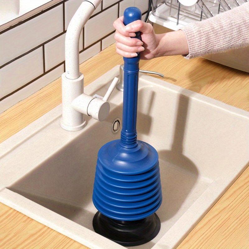 

High-efficiency Toilet Plunger With Holder Set - Powerful Clog Remover, Durable Other Material, Easy Storage, Ideal For Home And Bathroom Use