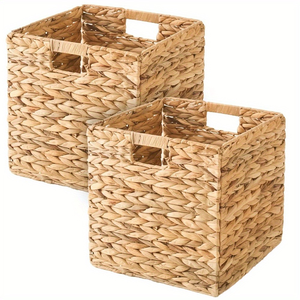 TEMU Gourd Storage Basket - Versatile Storage Basket For Towels, Linens, Toys, Magazines And Kitchen Organizati