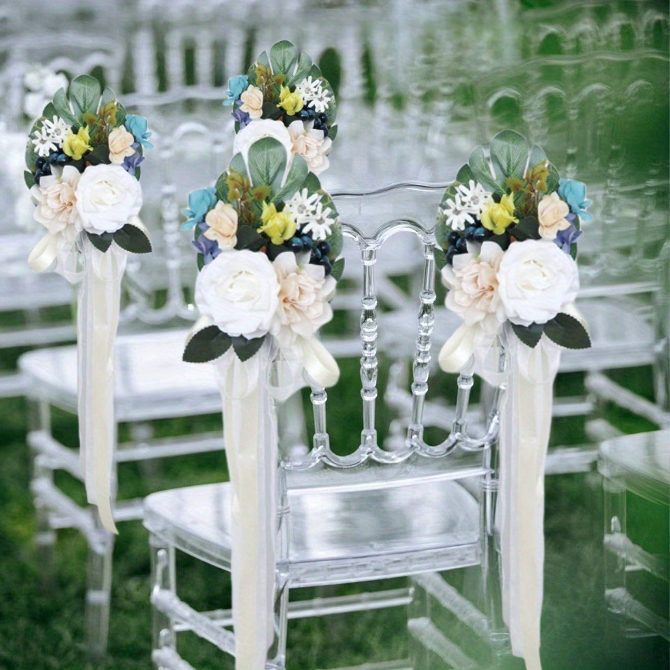 Artificial flowers for wedding decoration top