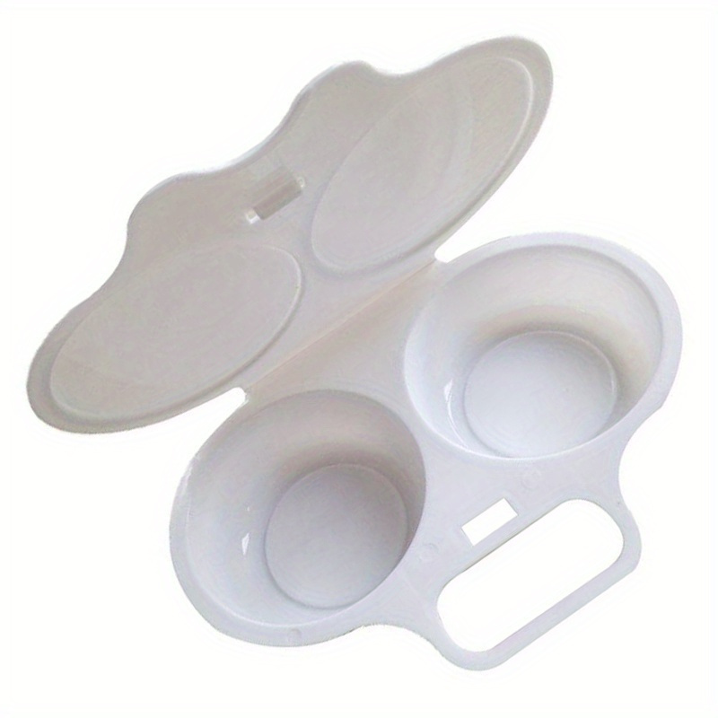 microwave egg poacher 1pc round shape plastic omelette maker kitchen tool for food contact details 2