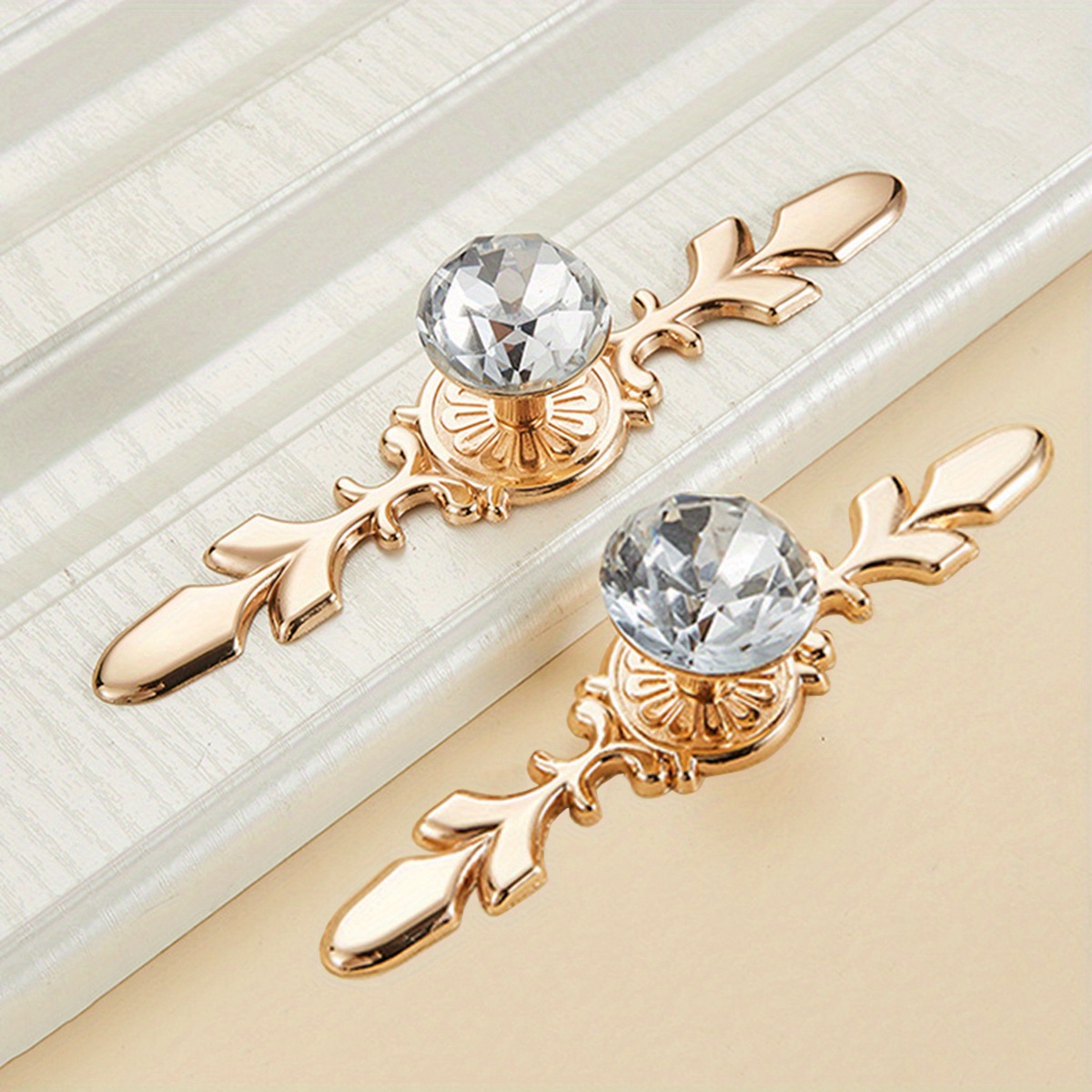 2pcs Shaped Door Handle For Cabinet/closet Door/drawer Knob, Wardrobe Pull, Decorative Furniture Handle